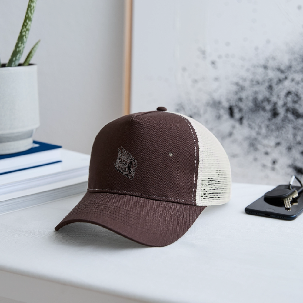 Money Cap – Outfit080 - marrone/beige