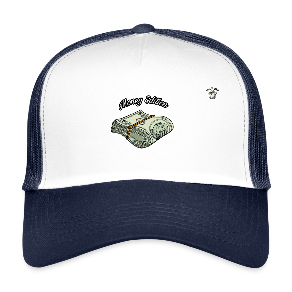Cap Money Edition - bianco/navy