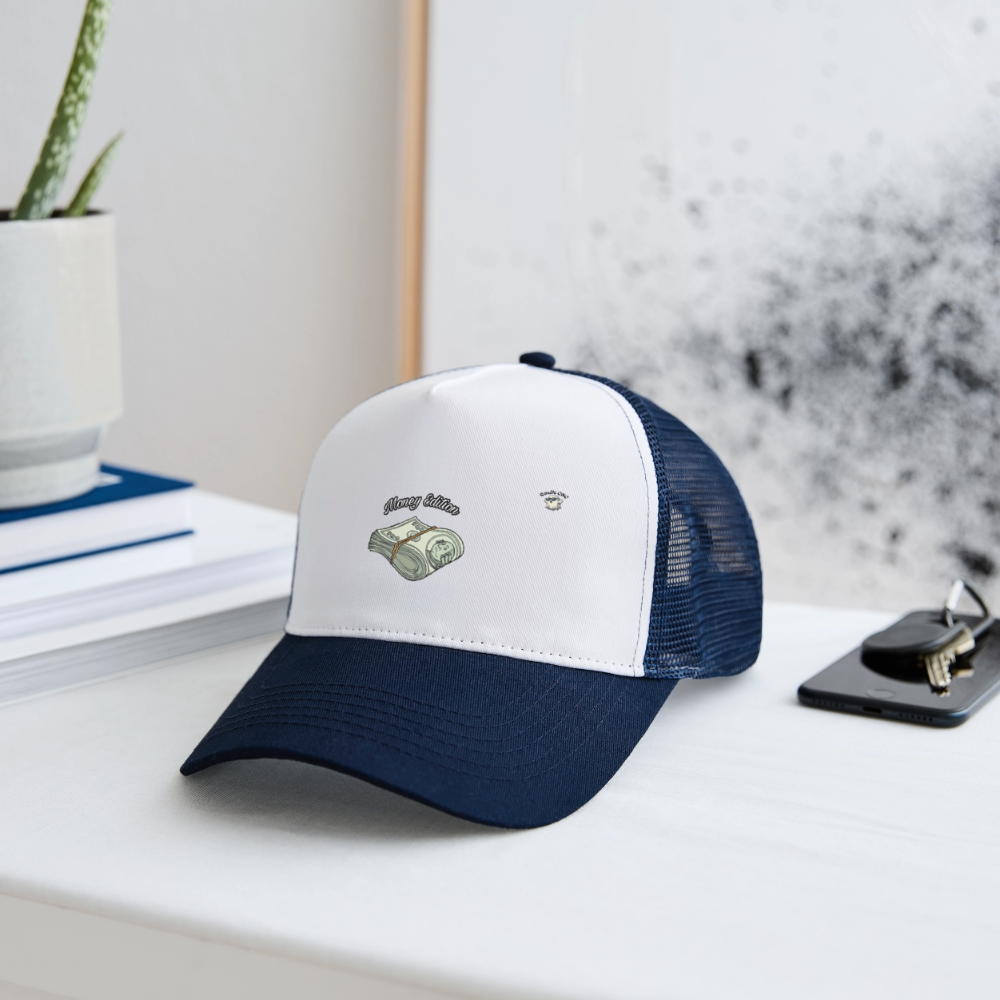 Cap Money Edition - bianco/navy