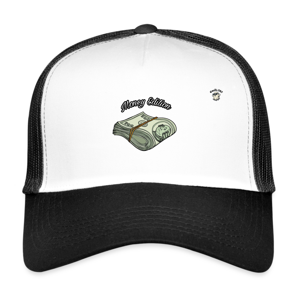 Cap Money Edition - bianco/nero