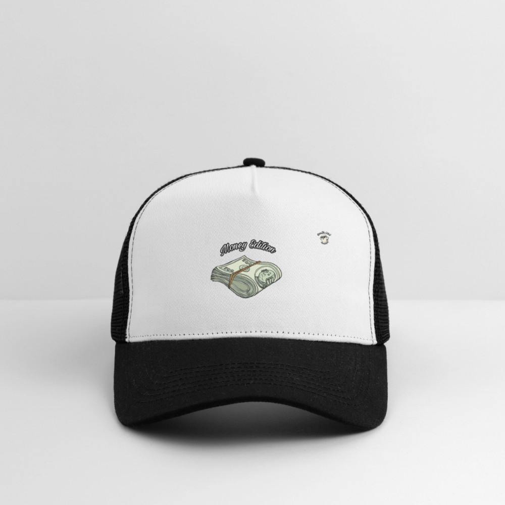 Cap Money Edition - bianco/nero